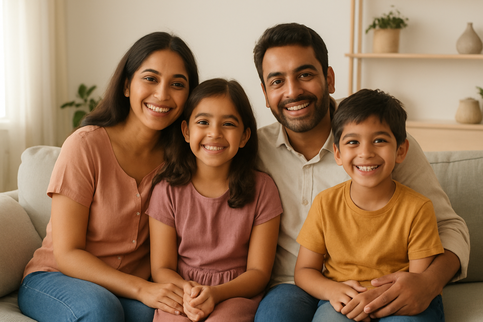 Family Portraits - Professional in-home photography service