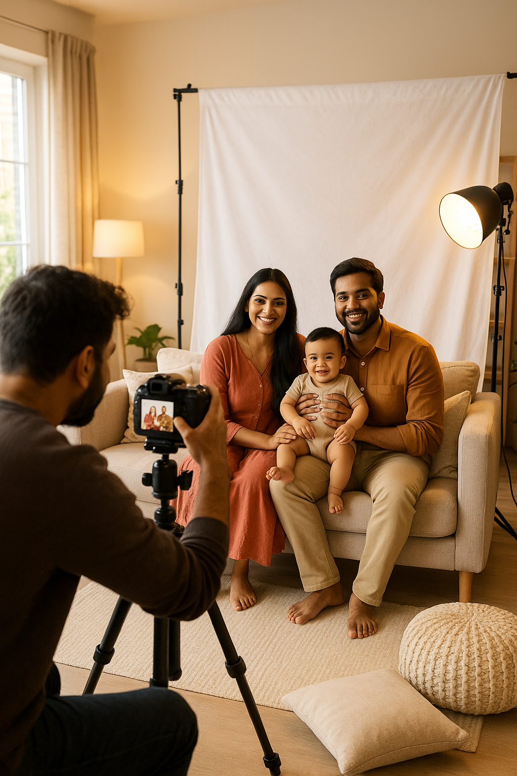 Behind the Scenes: How Shootic Transforms Your Living Room into a Studio - Shootic photography guide